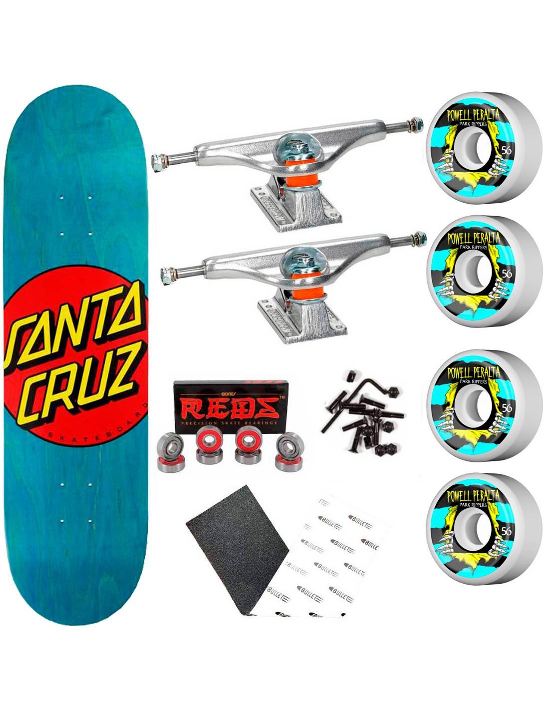 Skate Completo Santa Cruz Park