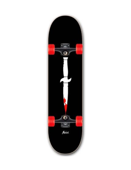 Dagger Complete Skateboard 8 Thrashin Hook Red