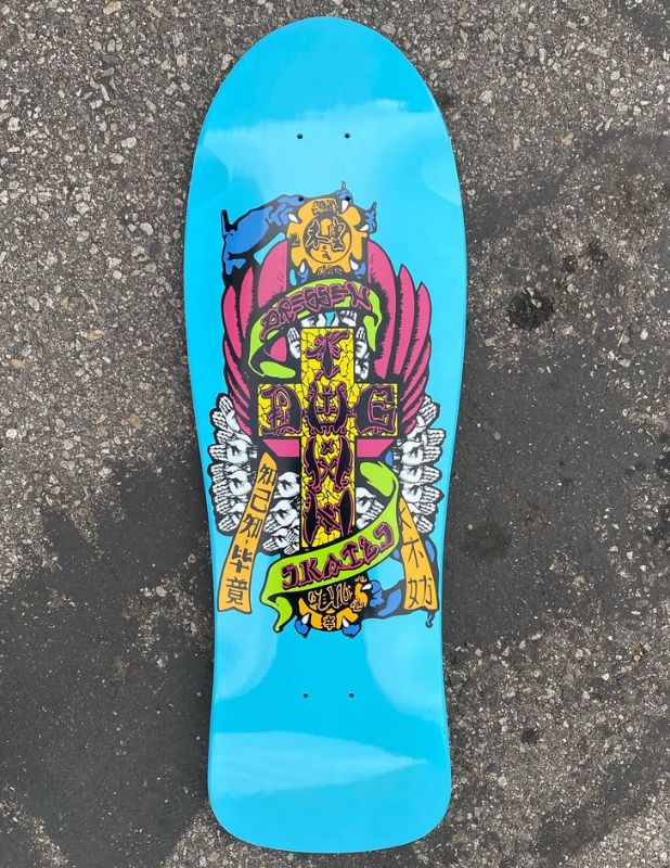 Tabla Dogtown Eric Dressen Hands Blue 80S Reissue Old School 10.12