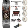 Skate Completo Powell Peralta Andy Anderson Heron Skull Silver Foil 8.45