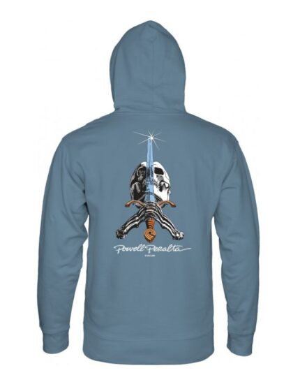 Sudadera Powell Peralta Skull & Sword Storm Blue