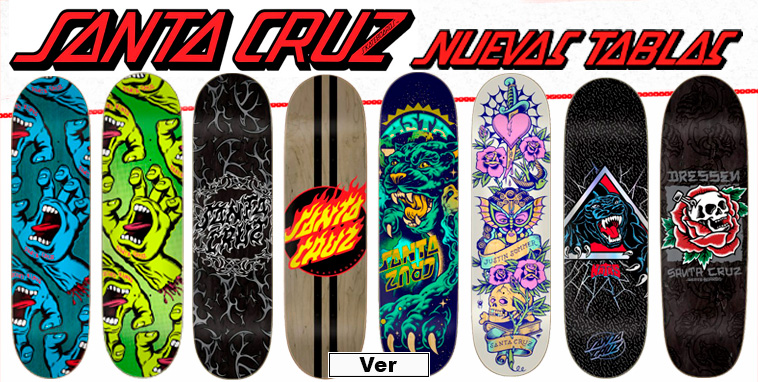 NUEVAS TABLAS SANTA CRUZ