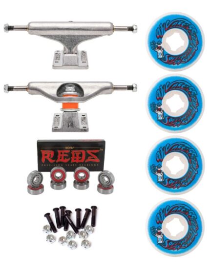 Pack Ejes Independent 149 Stage 11 + Ruedas OjWheels 55mm 101A + Rodamientos Reds Bones