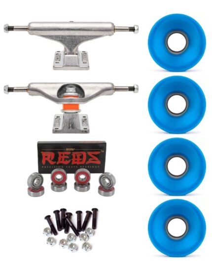 Pack Ejes Independent 159 Stage 11 + Ruedas Cruiser 60mm 83A + Rodamientos Reds Bones
