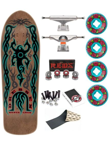 Skate Completo Santa Cruz Eric Dressen Tribal Reissue 9.9″