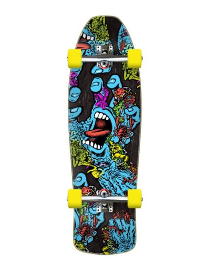 Skate Completo Santa Cruz Roskopp Screaming Five Reissue Premium 10.3
