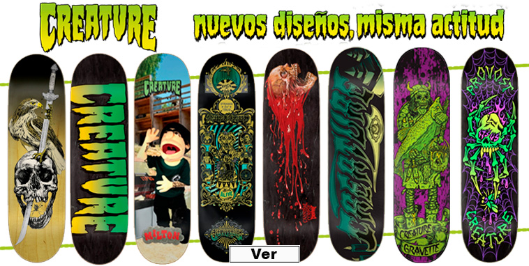 comprar Tablas de skate creature precio