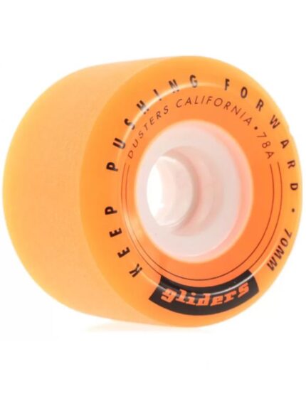 Ruedas Duster Gliders Wheels 70mm 78A Orange