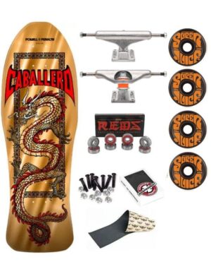Old School Powell Peralta Steve Caballero Chinese Dragon Independent Gold