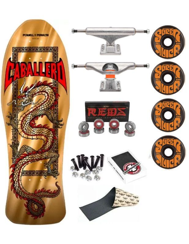 Old School Powell Peralta Steve Caballero Chinese Dragon Independent Gold 10" Monark Supply 299,00 € Old School Powell Peralta Steve Caballero Chinese Dragon Independent Gold