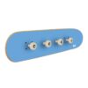 Perchero de pared Skate, Azul