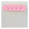 Perchero de pared Skate, Rosa