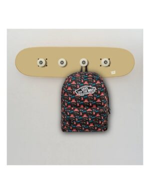 Perchero de pared Skate, Canela
