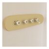 Perchero de pared Skate, Canela