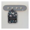 Perchero de pared Skate, Gris