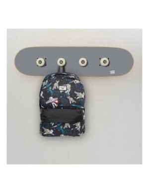 Perchero de pared Skate, Gris