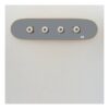 Perchero de pared Skate, Gris