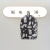Perchero de pared Skate, Blanco