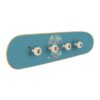 Perchero skate Flower Skull