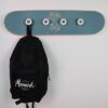 Perchero skate Flower Skull