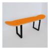 Taburete bajo skate Naranja