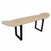 Taburete bajo Skateboard Natural