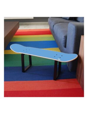 Taburete bajo skate Azul