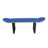 Taburete bajo skate, Azul royal.