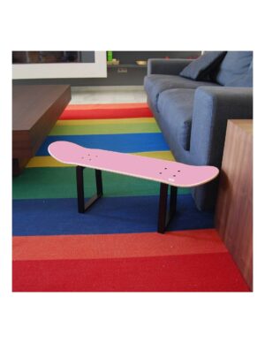 Taburete bajo skate, Rosa