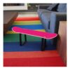 Taburete bajo skate, Magenta