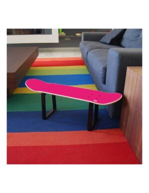 Taburete bajo skate, Magenta