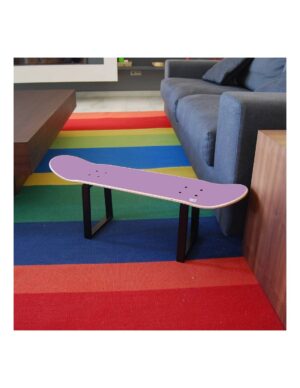 Taburete bajo skate, Lila