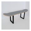 Taburete bajo skate, Gris