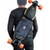 La mejor Mochila para Longboard - gris