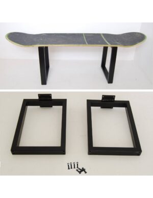 Patas metal para taburete bajo skateboard, No Comply