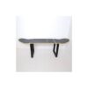 Patas metal para taburete bajo skateboard, No Comply