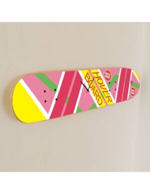 Reloj de pared skateboard Hoverboard Regreso al futuro