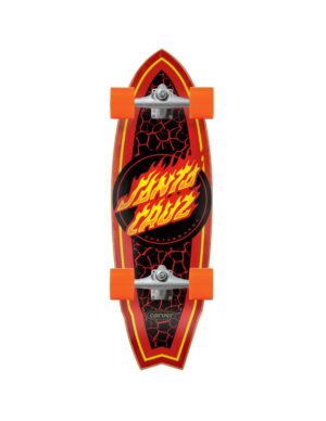 Surfskate Santa Cruz 9.85" Flame Dot Shark