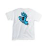 Camiseta Santa Cruz Screaming Hand Chest blanca