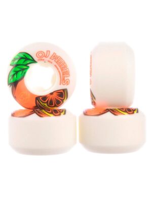 Ruedas OJ Wheels 53mm 101A From Concentrate White Orange Hardline