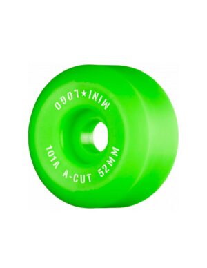 Ruedas skate Mini Logo 52 mm 101A A-CUT Green