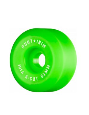 Ruedas skate Mini Logo 53 mm 101A A-CUT Green