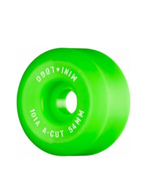 Ruedas skate Mini Logo 54mm 101A A-CUT Green