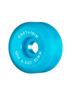 Ruedas skate Mini Logo 53 mm 101A A-CUT Azúl
