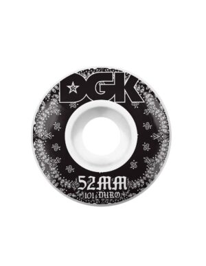 Ruedas skate DGK 52mm 101A Paisley
