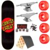 Skate Completo 8.25" Santa Cruz Classic Dot Black Bullet