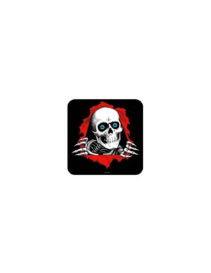 Pegatina skate Bones Skateboarding Stickers Black 12"