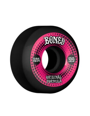 RUEDAS SKATE BONES 55MM 100A ORIGINALS BLACK V5 STF