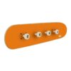Perchero de pared Skate, Naranja