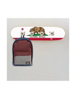 Regalo exclusivo skater - Perchero skate Bandera California
